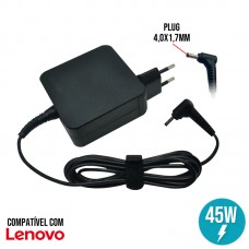 Fonte de Alimentação Carregador para Notebook Lenovo 45W 20V/2.25A 4,0x1,7mm L-25